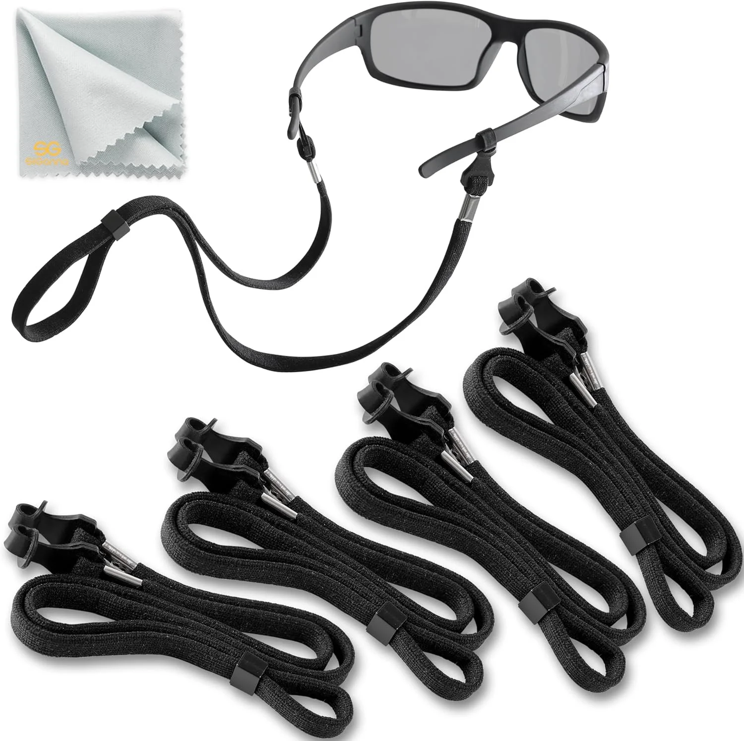 7 Pcs Eyeglass Chains Eyeglasses Strap Glasses Holder Necklace Multicolor 3